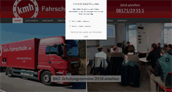 Desktop Screenshot of fahrschule-kmh.de
